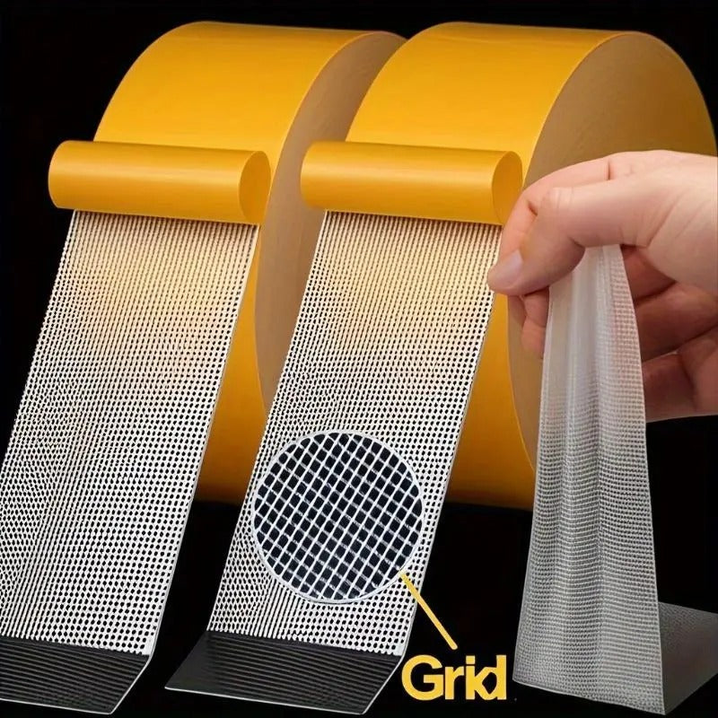 Heavy-Duty Double-Sided Duct Tape, Waterproof Strong Adhesive Tape for Home, Carpet and Wallpaper