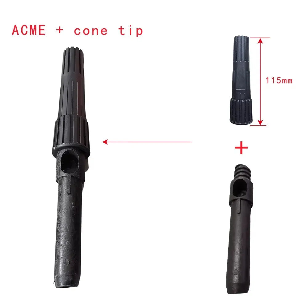 Solar Cleaner 12FT/20FT Trad Pole Carbon Fiber for Window Cleaning (3.6 Meter / 6.0 Meter)