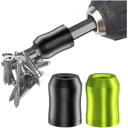 1/4 Inch Magnetic Screw Holder Ring, Removable Magnetic Screwdriver Bit Holder for Drill and Hex Bits