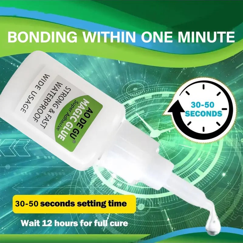 4PCS Fast-Setting Super Glue for Household Repairs, DIY Projects and Crafting
