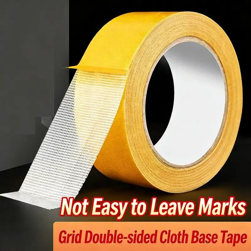 Heavy-Duty Double-Sided Duct Tape, Waterproof Strong Adhesive Tape for Home, Carpet and Wallpaper