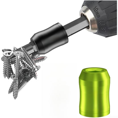 1/4 Inch Magnetic Screw Holder Ring, Removable Magnetic Screwdriver Bit Holder for Drill and Hex Bits