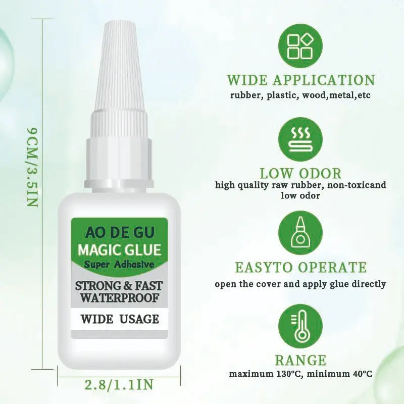 4PCS Fast-Setting Super Glue for Household Repairs, DIY Projects and Crafting