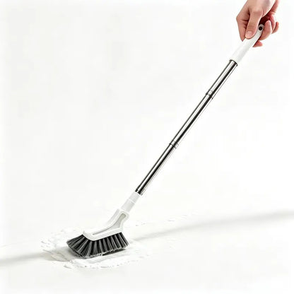 Adjustable Stainless Steel Long Handle Crevice Cleaning Brush for Narrow Gaps and Hard-to-Reach Spaces