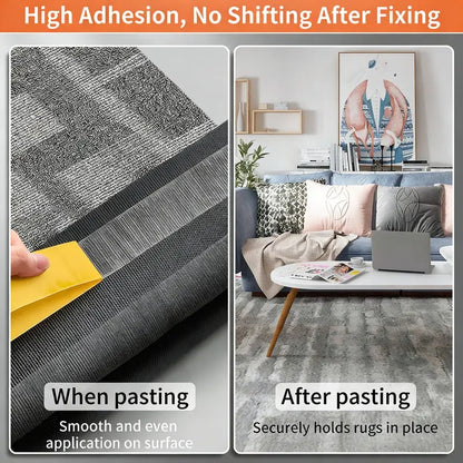 Heavy-Duty Double-Sided Duct Tape, Waterproof Strong Adhesive Tape for Home, Carpet and Wallpaper