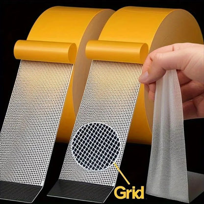 Heavy-Duty Double-Sided Duct Tape, Waterproof Strong Adhesive Tape for Home, Carpet and Wallpaper